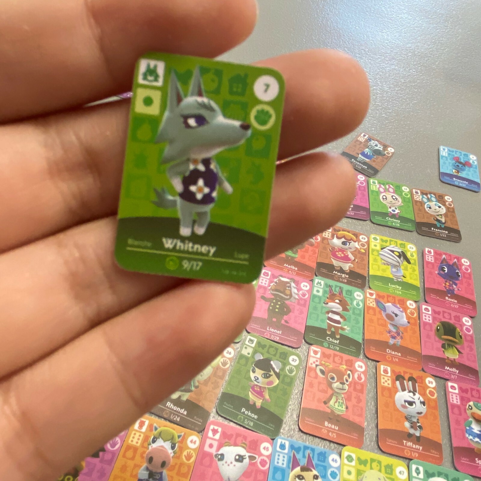 72pcs Animal Crossing Series 5 Villager Cards 001~072 NFC cards Series