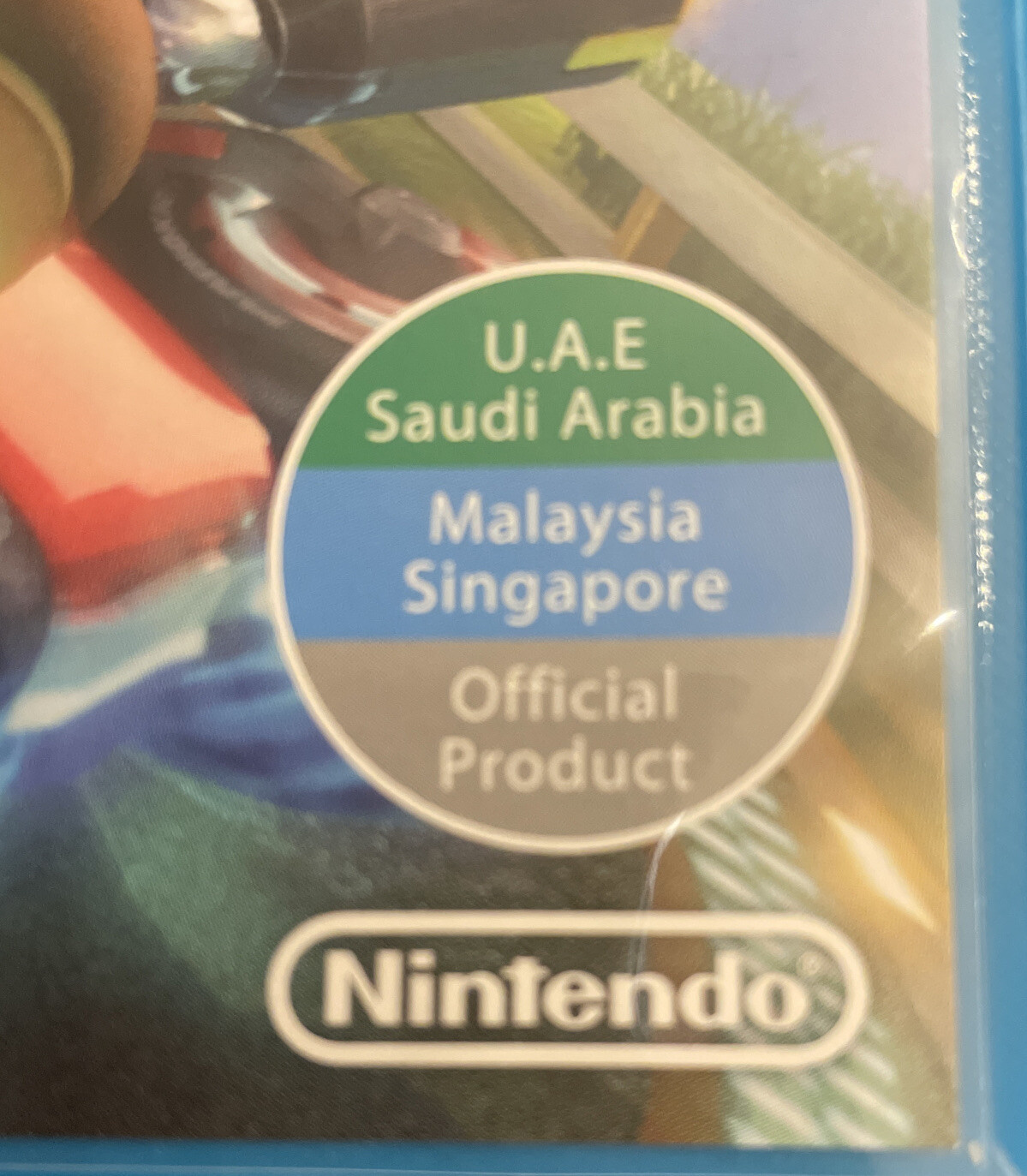 Mario Kart 8 (Nintendo Wii U, 2014) U.A.E, Singapore, Malaysia, Saudi Region