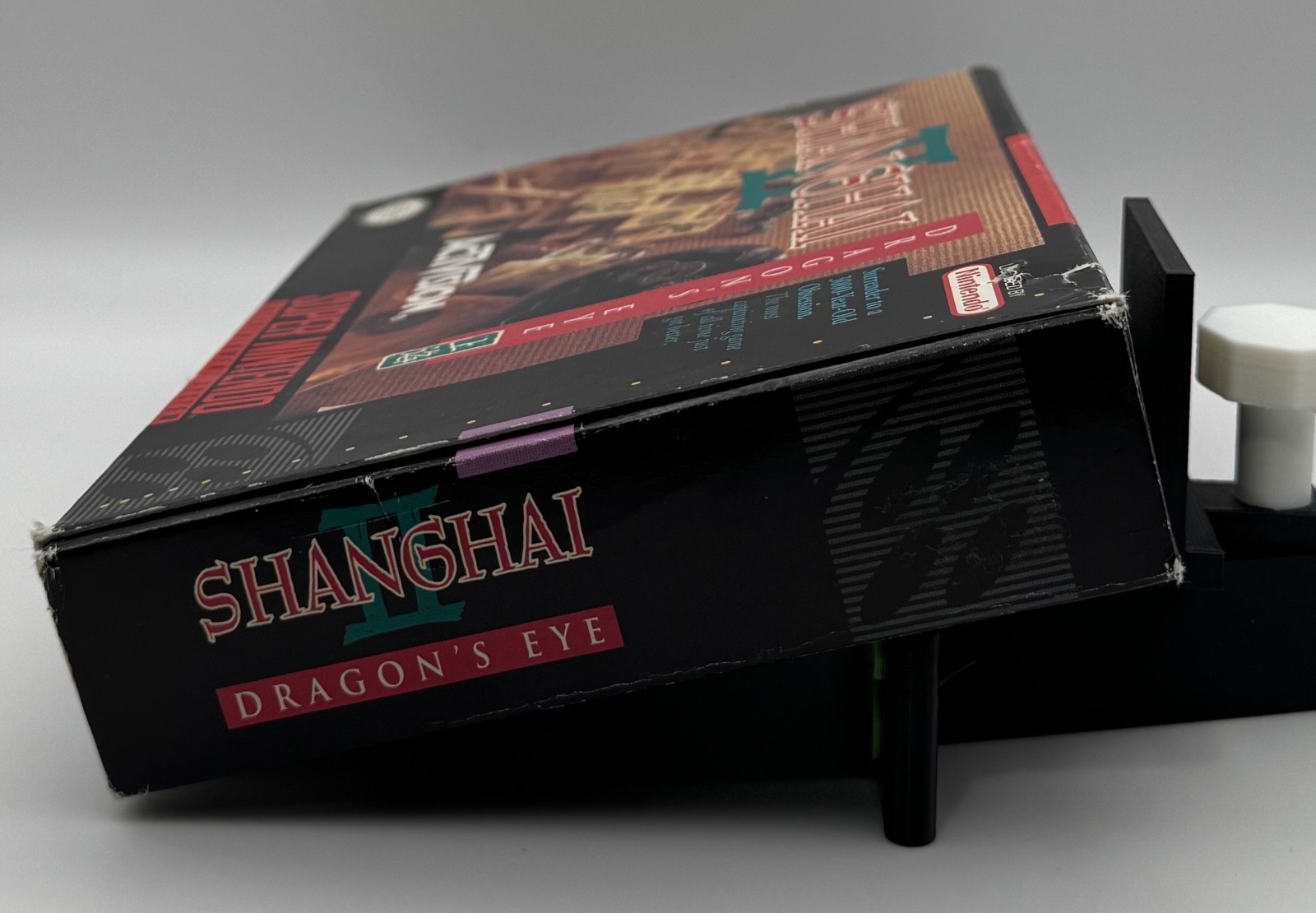 Super Nintendo SNES Shanghai II Dragon’s Eye, Game, Box, Verified Working