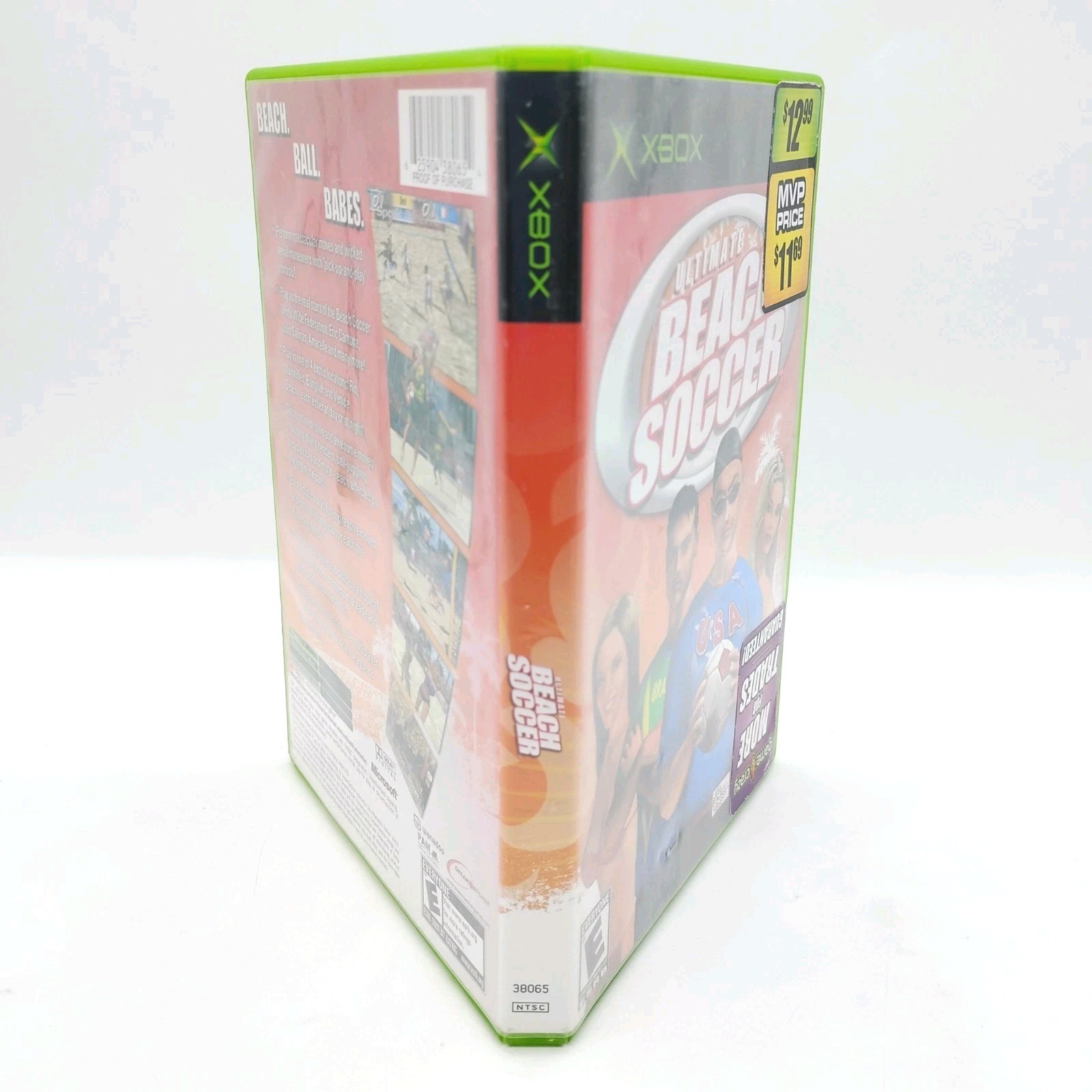 Ultimate Beach Soccer (Original Xbox 2003) Complete w/ Manual & Reg Card TESTED