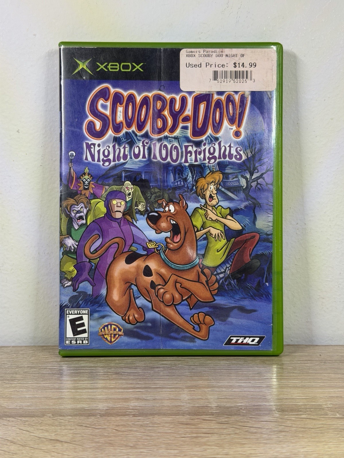 Scooby Doo Night of 100 Frights (Microsoft Xbox, 2003) No Manual | Tested