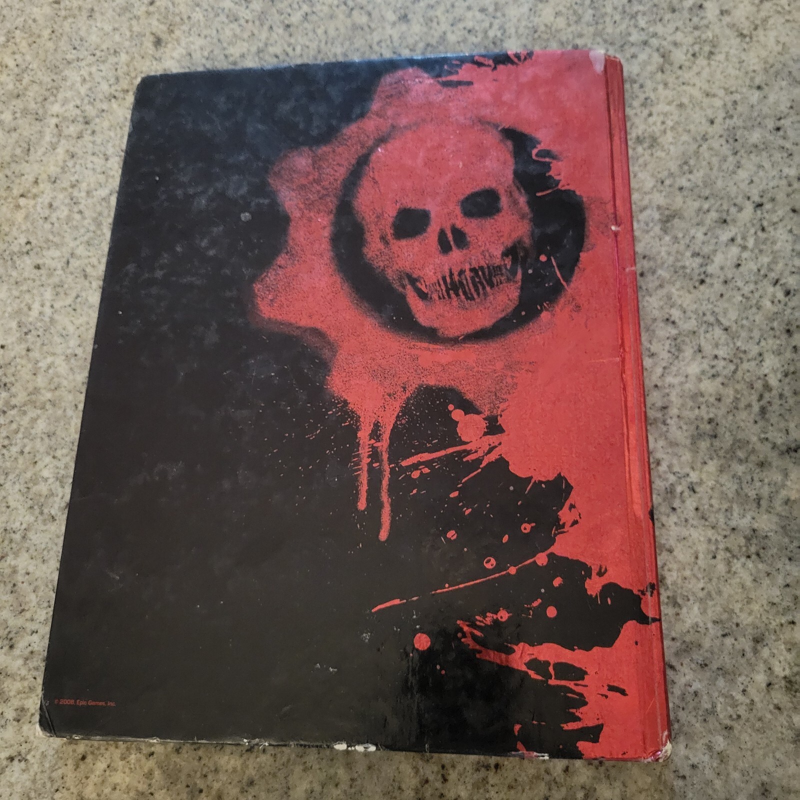 Gears Of War Official Hardcover Strategy Guide Last Stand Edition Skorge Print