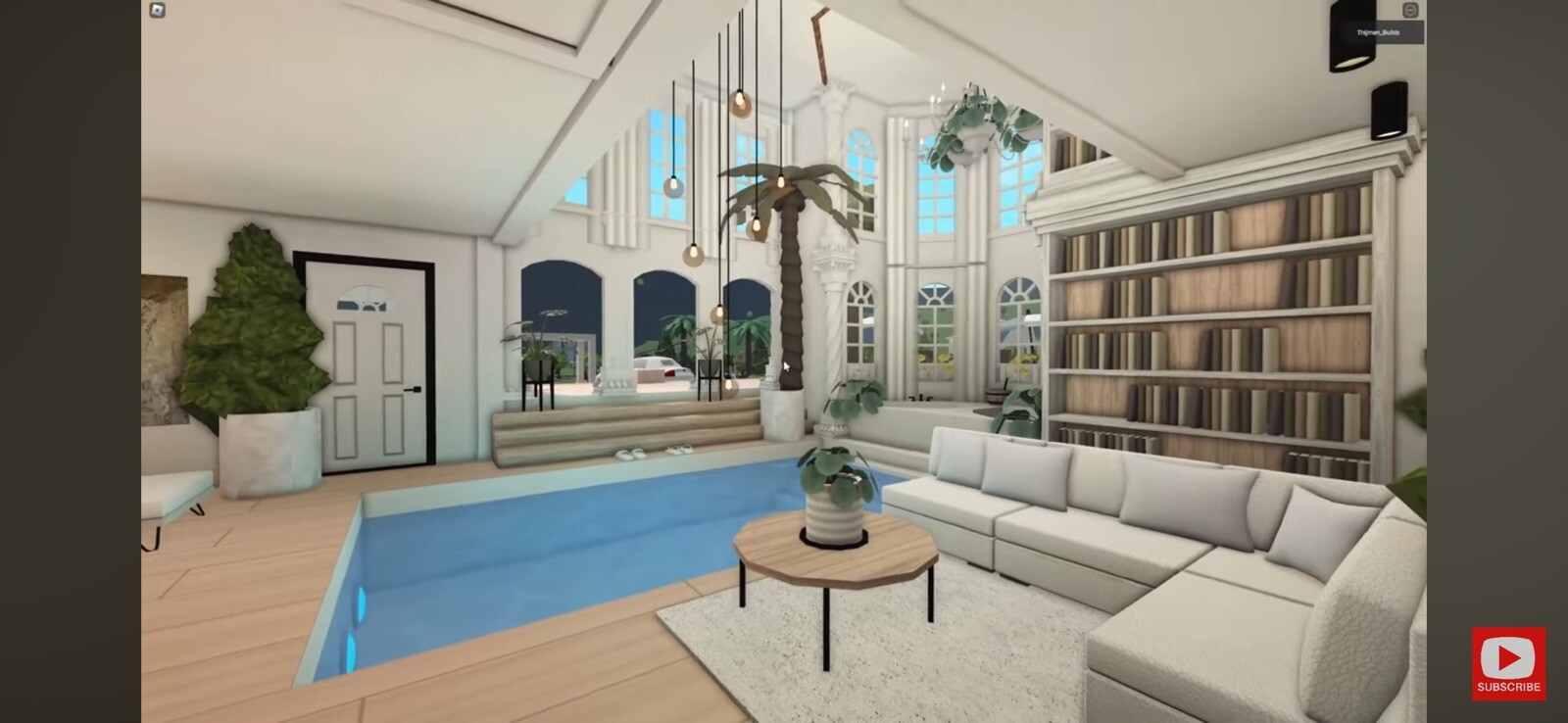 BLOXBURG MEGA SUMMER MANSION.FAST BUILDER CHEAP SERVICE