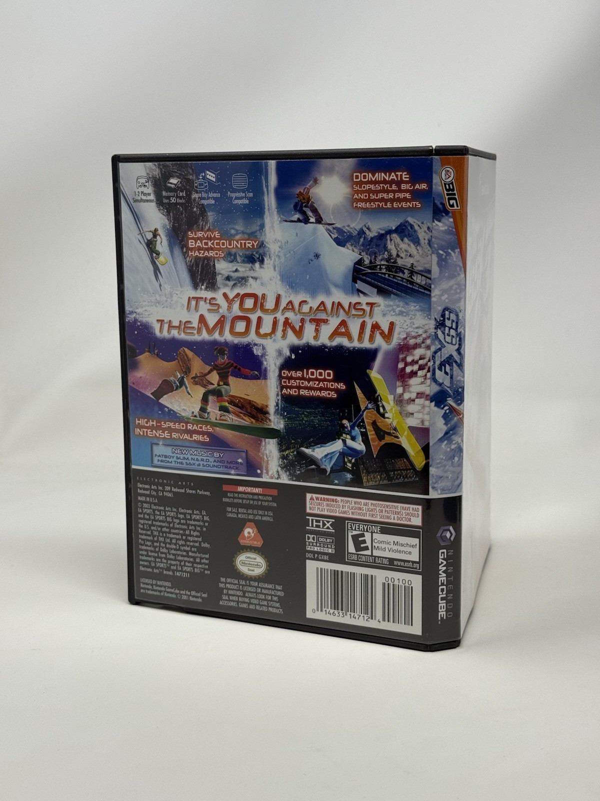 SSX 3 Nintendo GameCube Complete CIB Immaculate Disc Tested Authentic Ships Fast