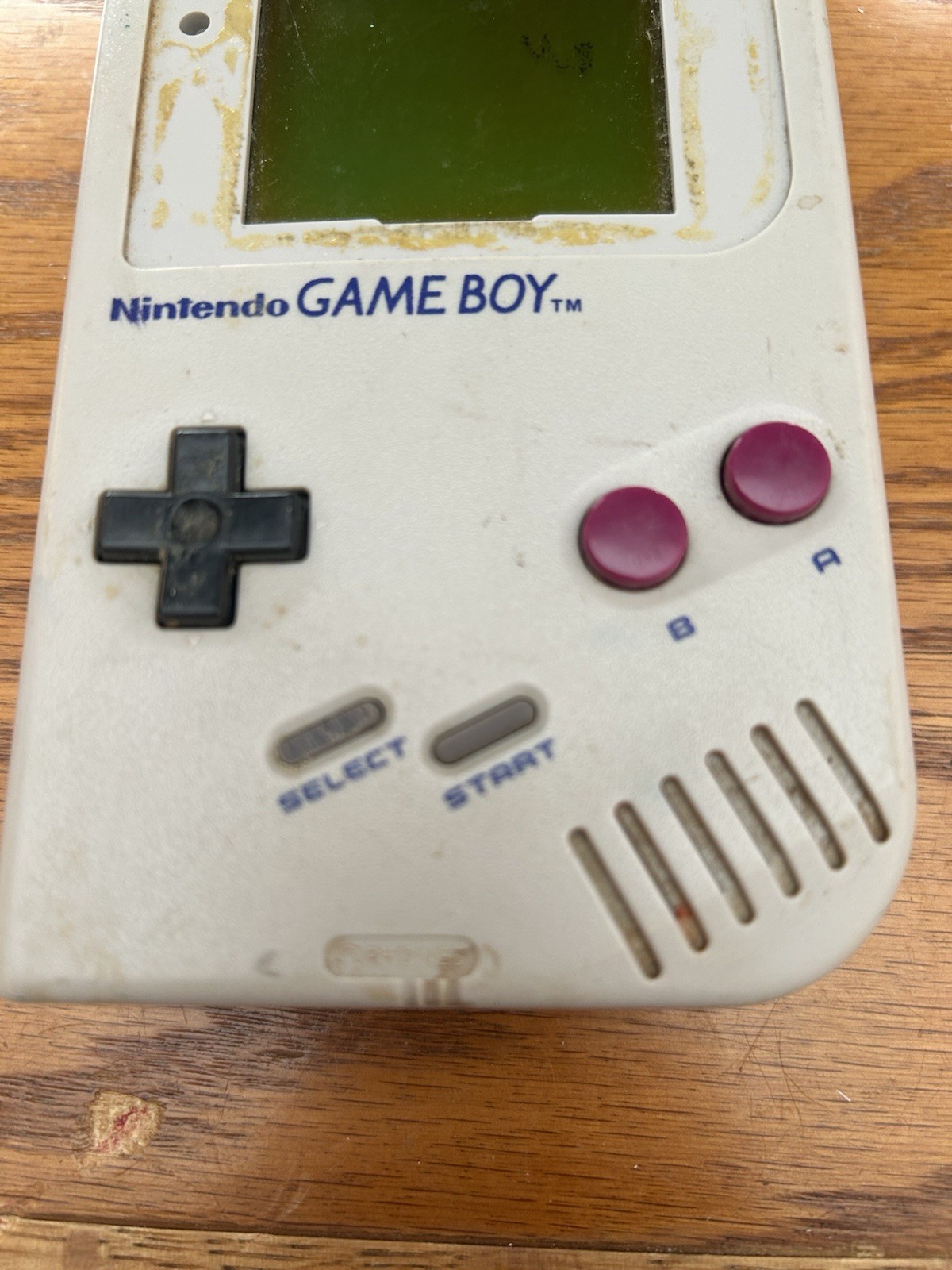 Nintendo GameBoy Launch Edition Handheld System Grey Works Tested Read Please!