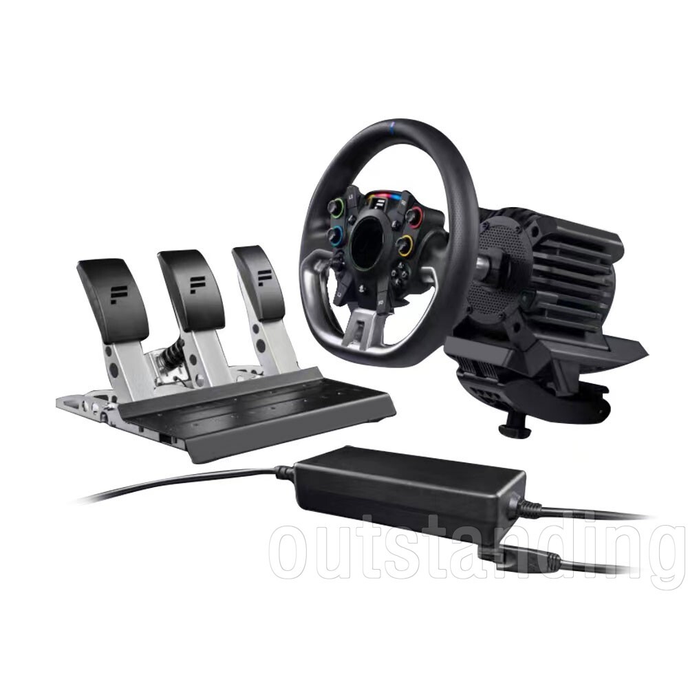Original Steering Wheel DD PRO 8NM Direct Drive Wheel Base Three-Pedal Set ot25