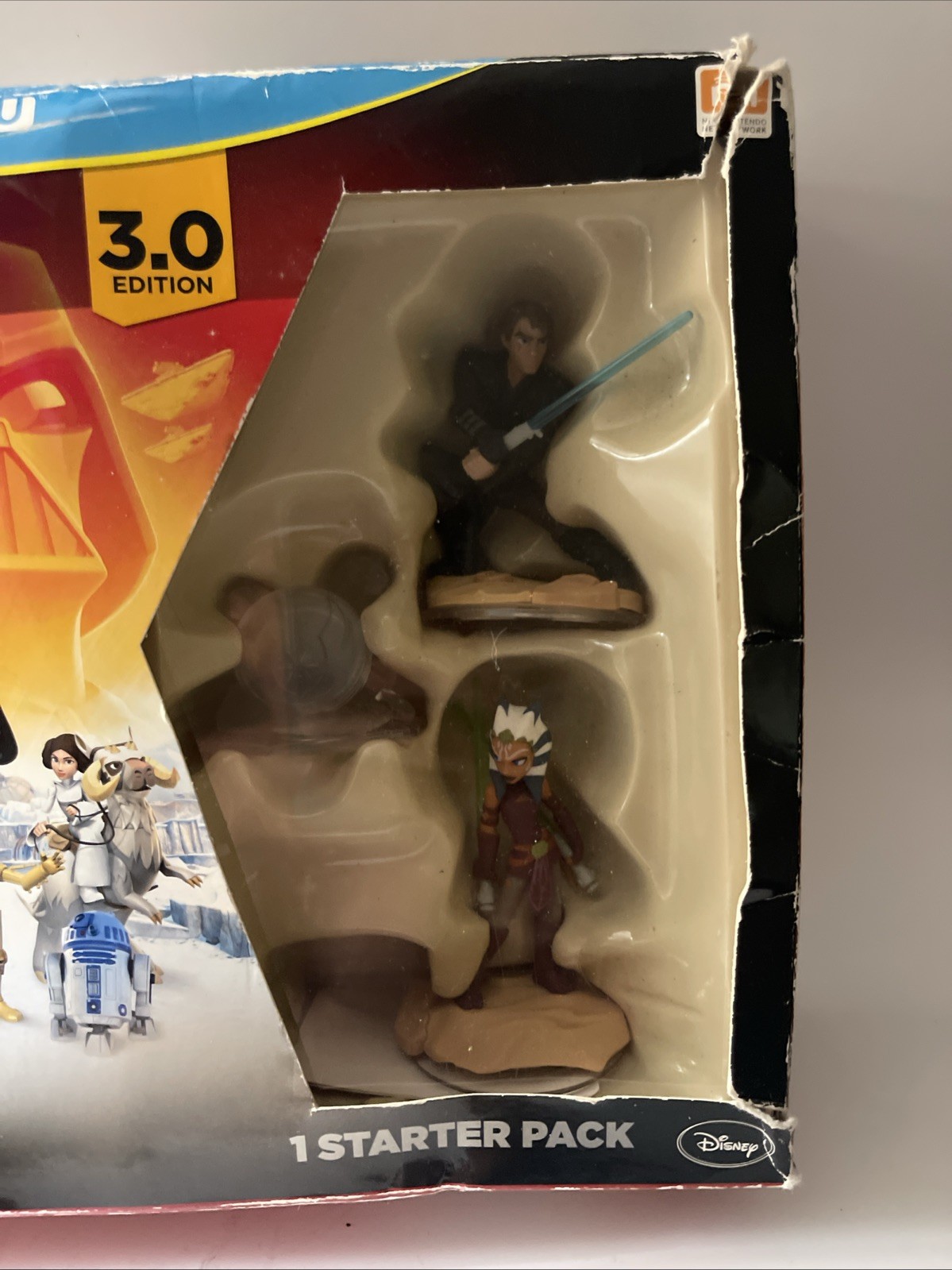 Disney Infinity 3.0 Wii U Star Wars Starter Pack Play Set Nintendo Box Damage