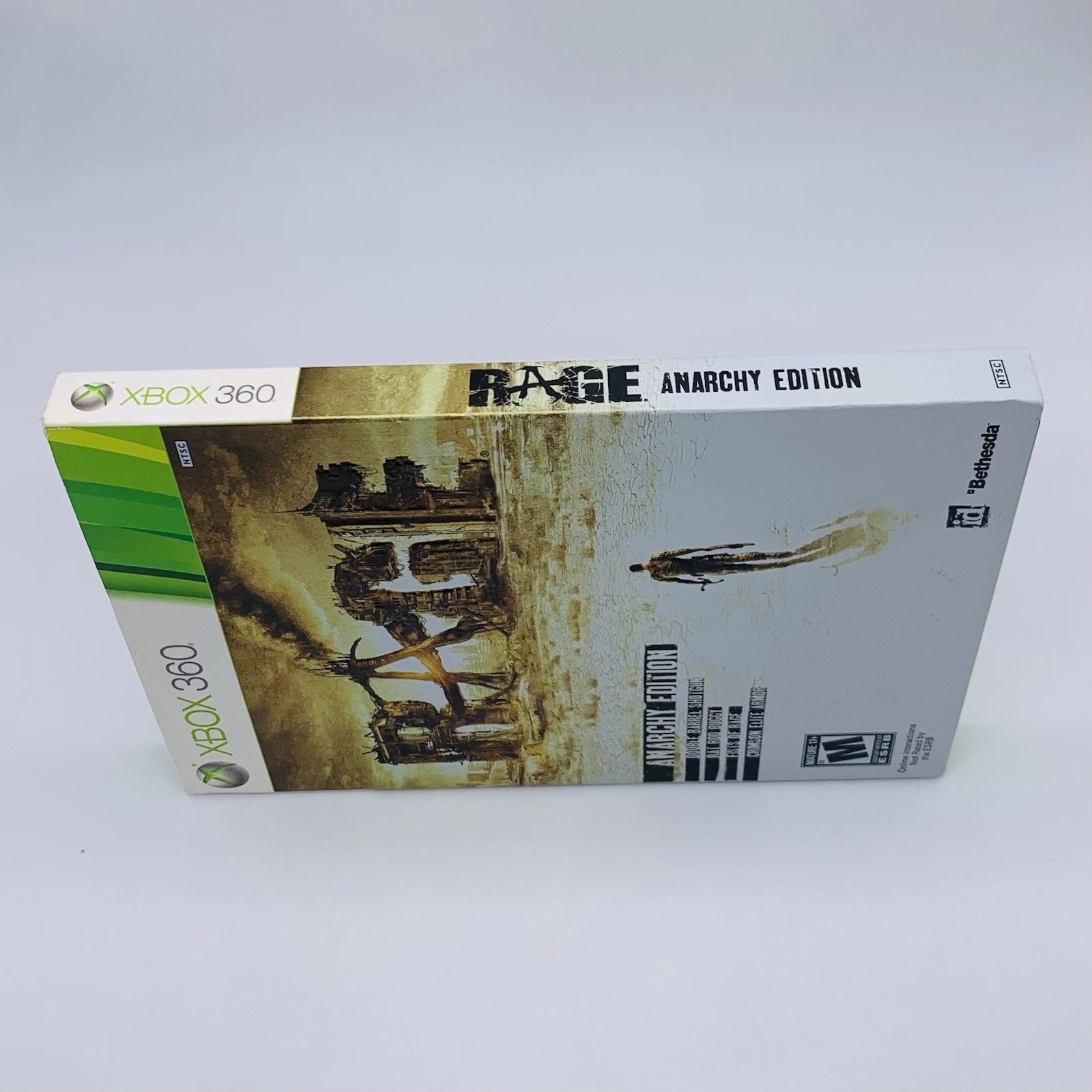Rage Anarchy Ed Xbox 360, 2011 CIB w/ Slipcover 3-Disc Manual & 2 Inserts Tested