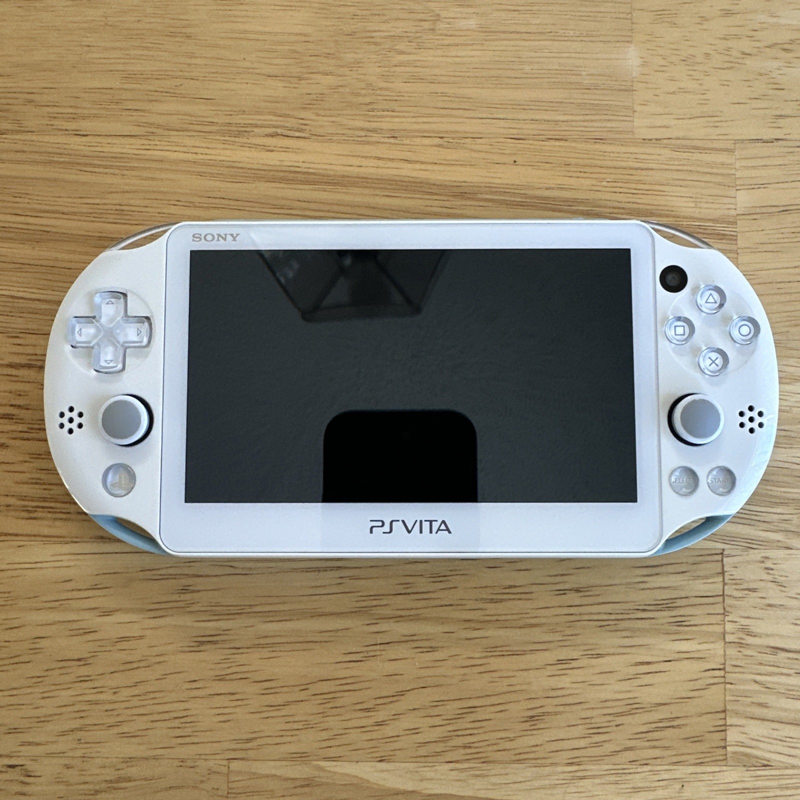 Sony PlayStation PS Vita PCH-2000 Light Blue / White Slim Console Fast Shipping