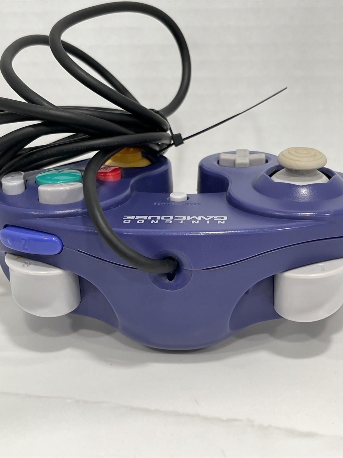 🔥 Nintendo Gamecube Controller Purple Violet Indigo DOL-003 OEM VGC TESTED