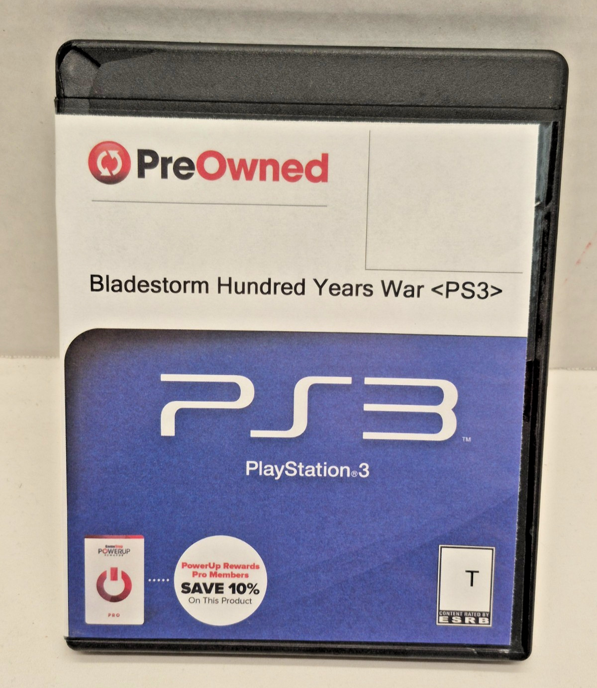 Sony Playstation 3 PS3 Bladestorm The Hundred Years War Tested Works Disc Only