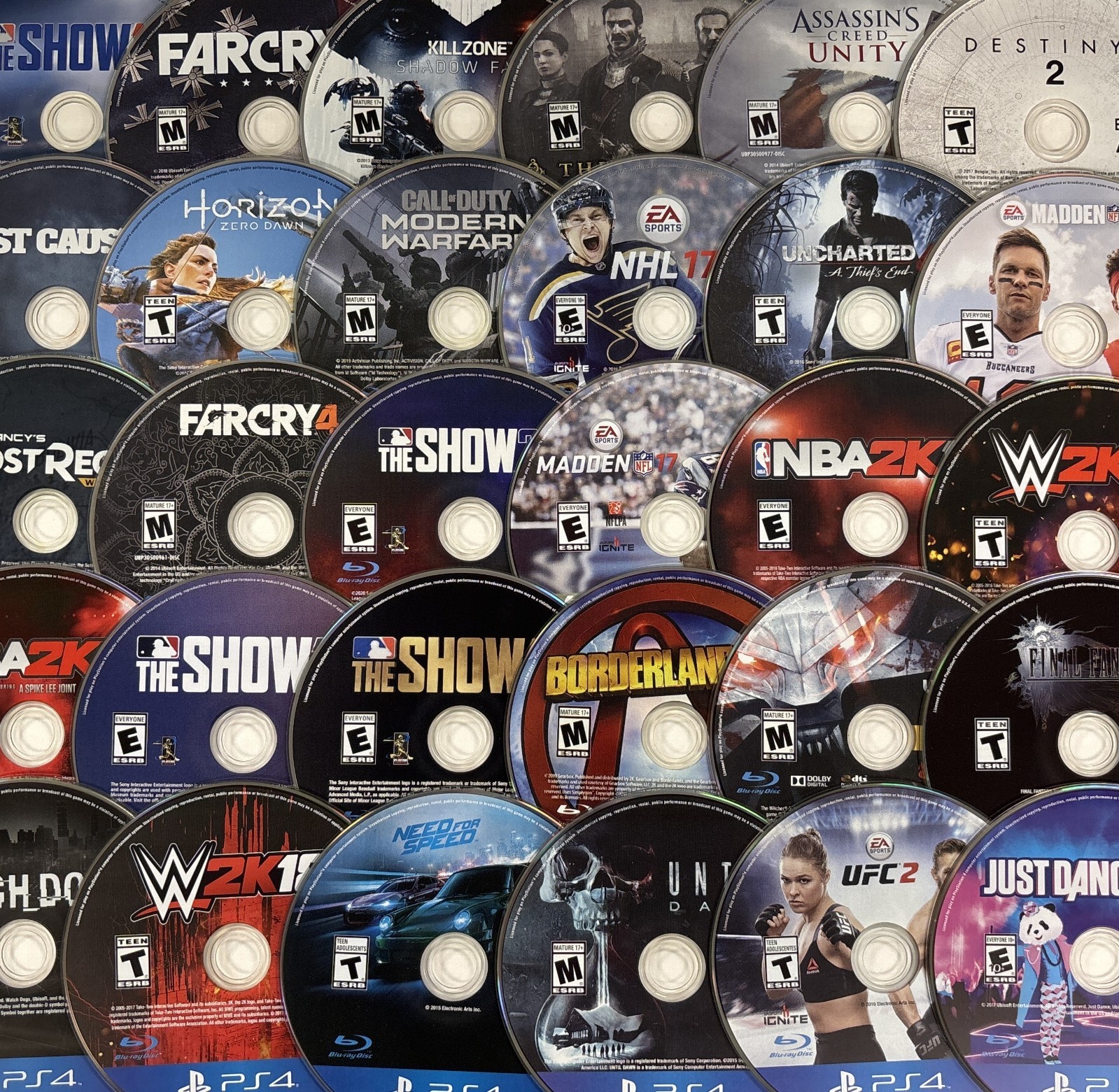 Mystery Mixed Lot of 15 Sony PlayStation 4 PS4 Games Blind Pack – Great Gift!