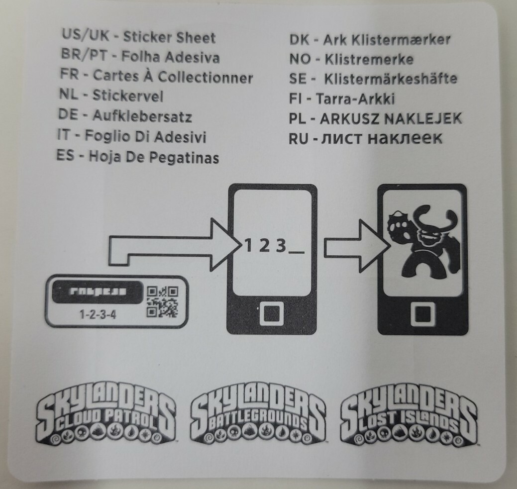 Skylanders Giants Hex 2012 Series 2 Activision W2132A With Card and Code