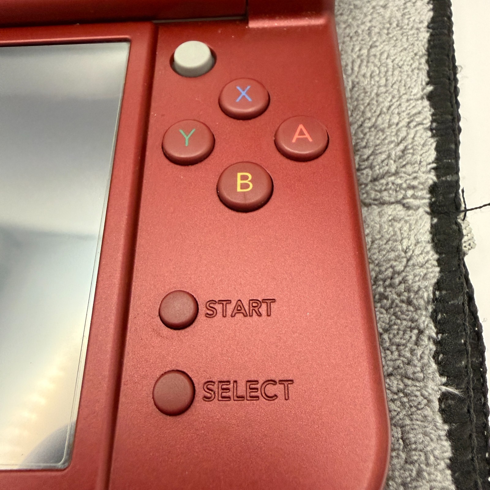 【Near Mint】TOP IPS Nintendo NEW 3DS LL XL Metallic Red Handheld Game Console