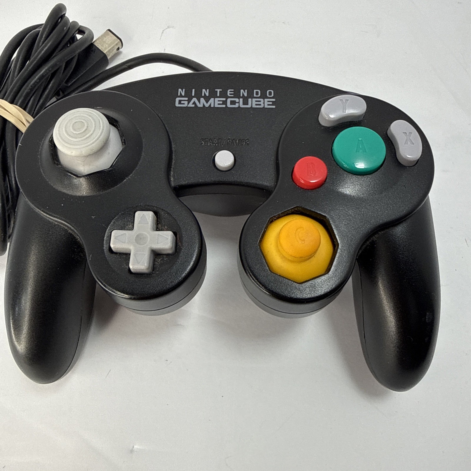 OEM Nintendo GameCube Controller Authentic Tested Clean Black GC