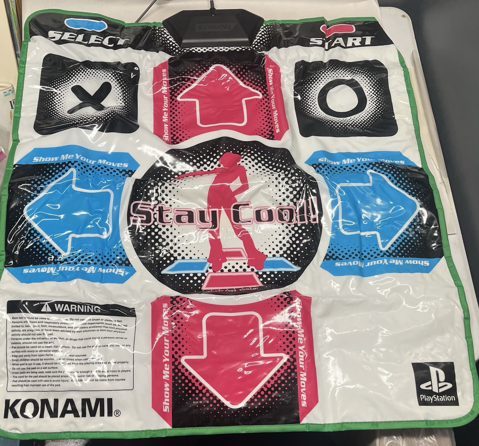 Dance Dance Revolution Supernova 2 PS2 Konami Pad Dance Mat (NO GAME)