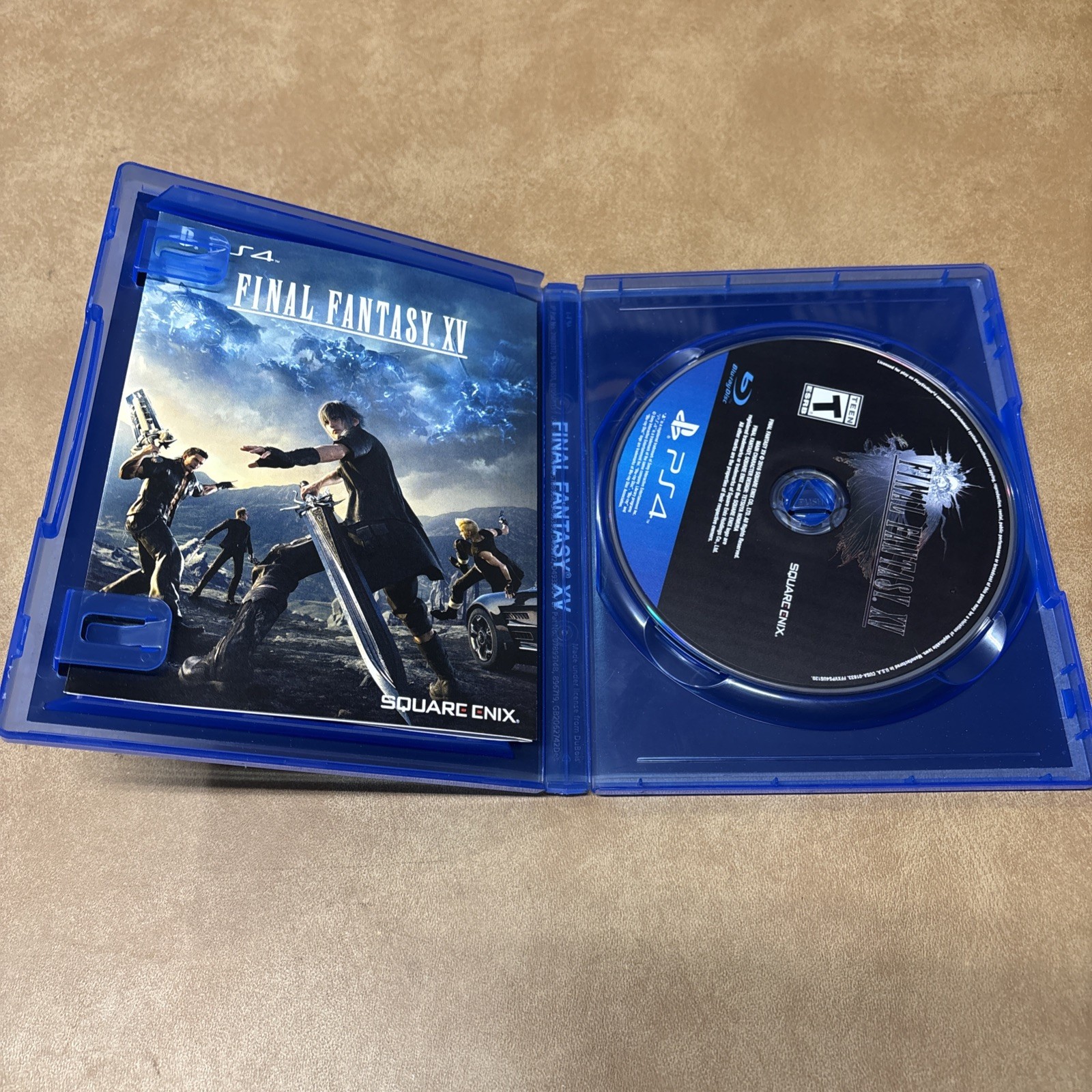 Final Fantasy 15 XV Day One Edition (PlayStation 4, 2016) PS4 Tested