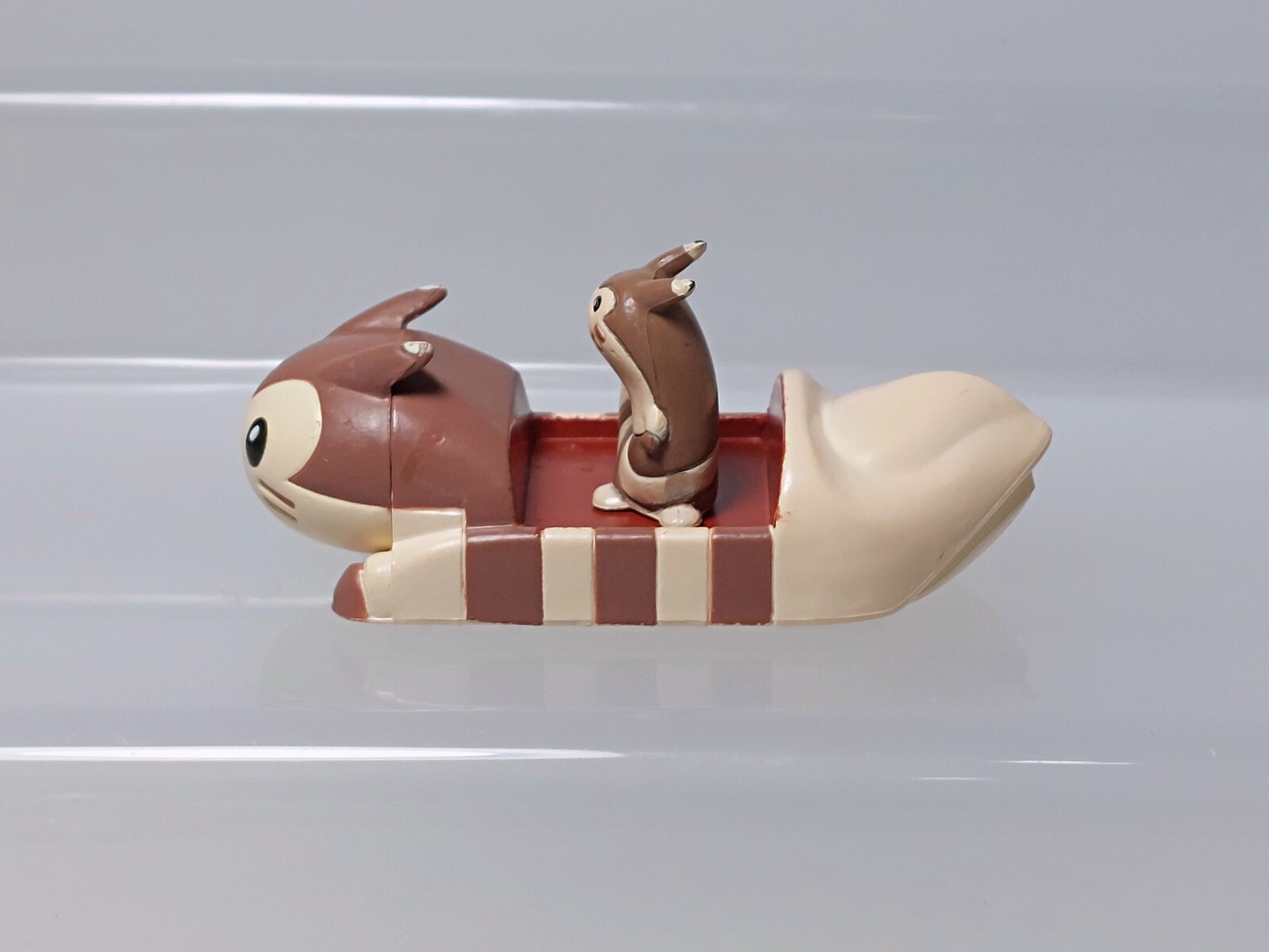 Furret Roller Coaster Pokemon Figure Tomy Monster Collection & Mate 0.8-0.85in