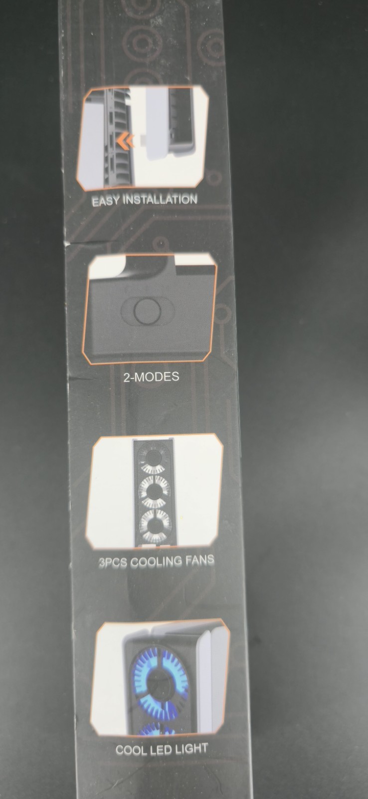 PS5 Cooling Fan, New, Lights Up
