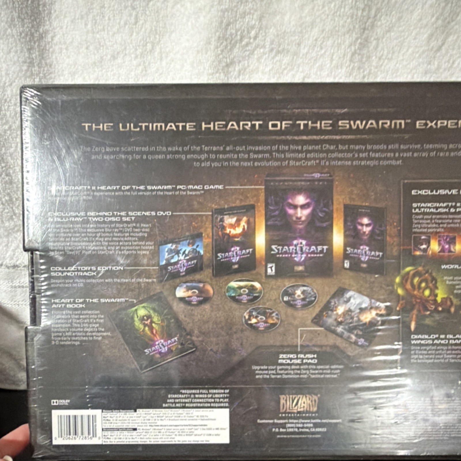 Blizzard Entertainment StarCraft II Heart of the Swarm Collector’s Edition NEW