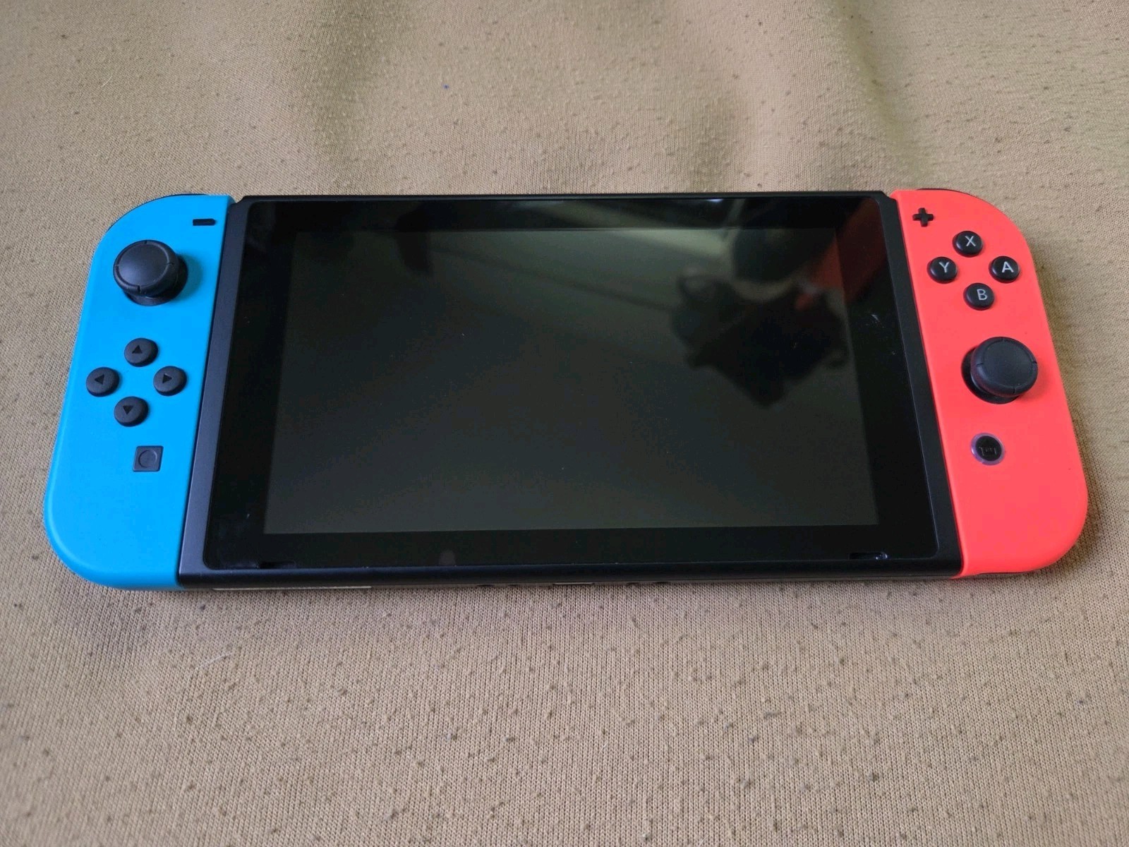Nintendo Switch V2 32GB w/Box w/ Mario Bros U Deluxe & Controller WORKS/READ