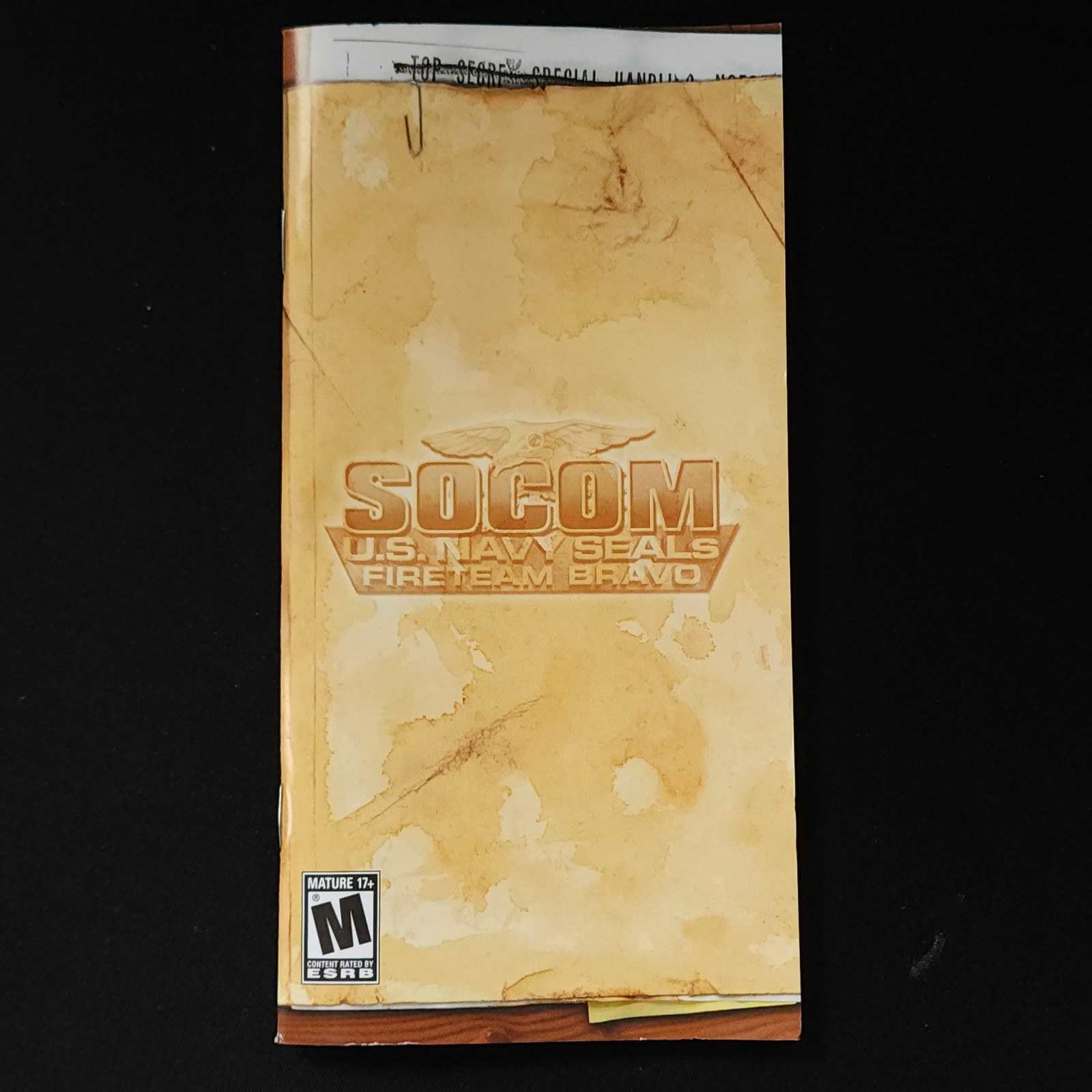 SOCOM: U.S. Navy SEALS — Fireteam Bravo (Sony PSP, 2006) CIB