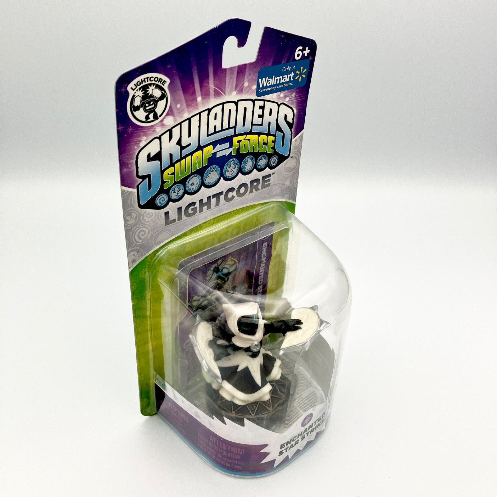 Skylanders Swap Force Enchanted Star Strike Lightcore Figure NIB NEW SEALED