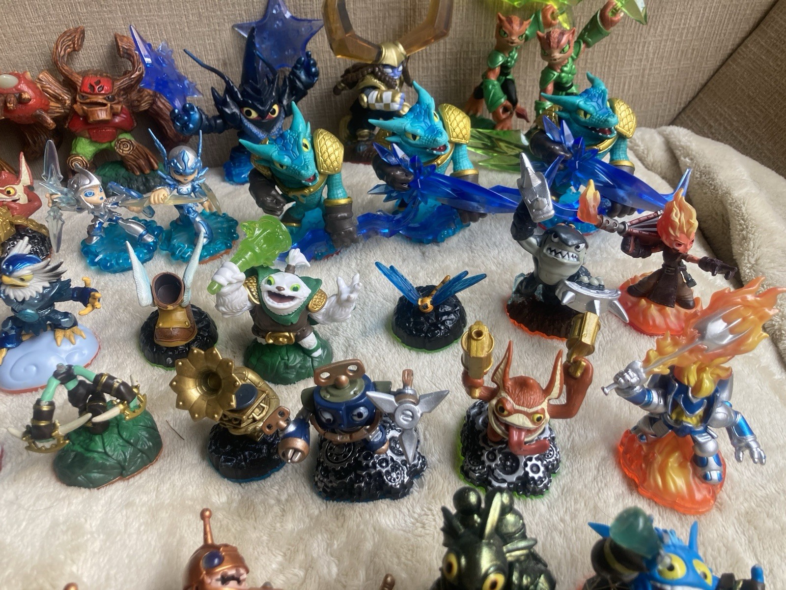 Skylanders Activision Character Action Figure Large Mixed Bundle Lot 58 Pieces