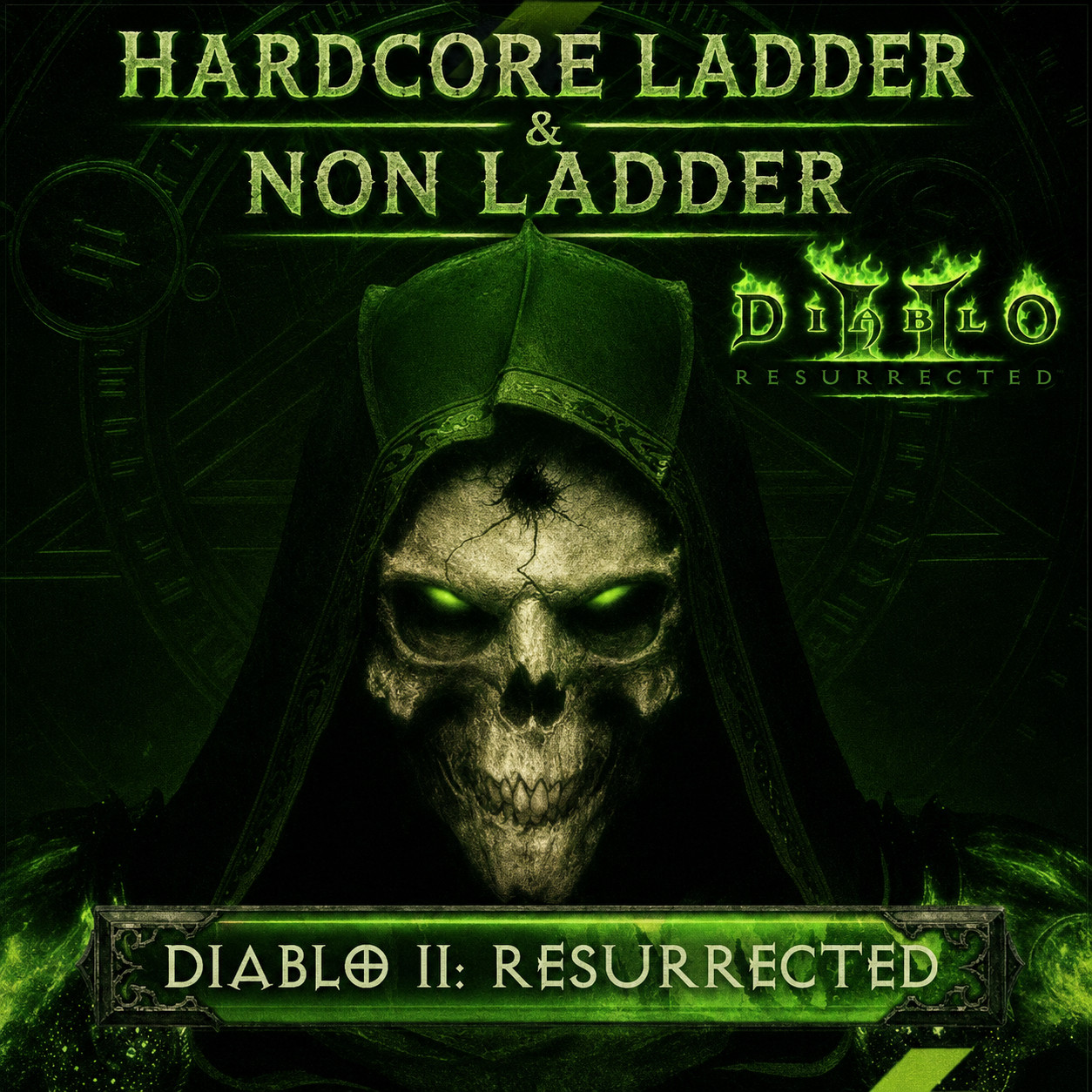 💥DIABLO 2 RESURRECTED ITEMS RUNES LOCK TORCH ENIGMA ROTW LADDER 14 HARDCORE💥