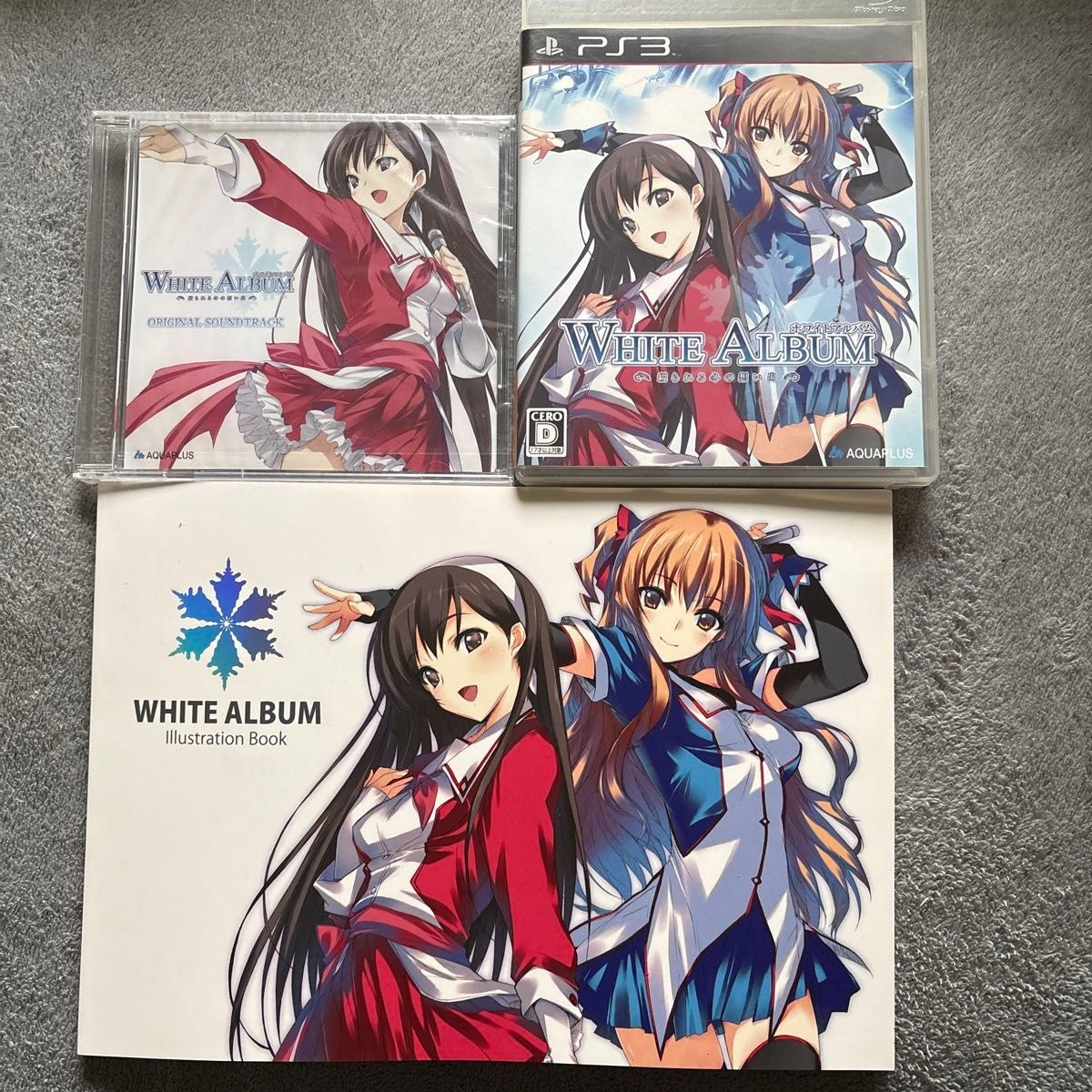 AQUAPLUS PS3 White Album – Memories Limited Edition Multi Color Used