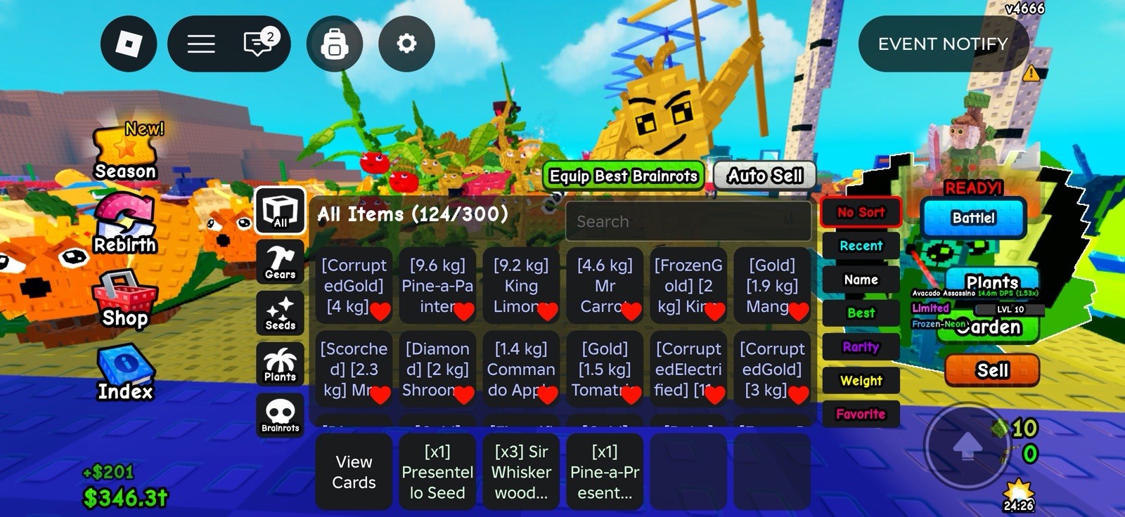 Plants vs Brainrots Plants
