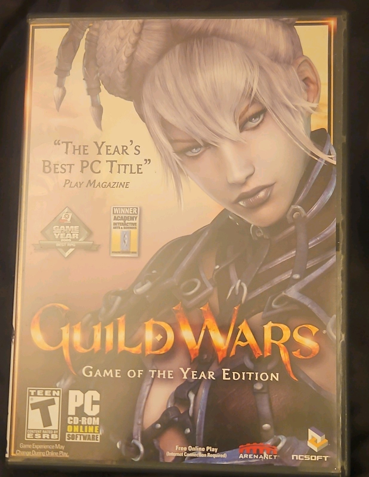Guild Wars 1 & 2 Game of the Year Edition PC NCsoft Free Online Play MMORPG 2006