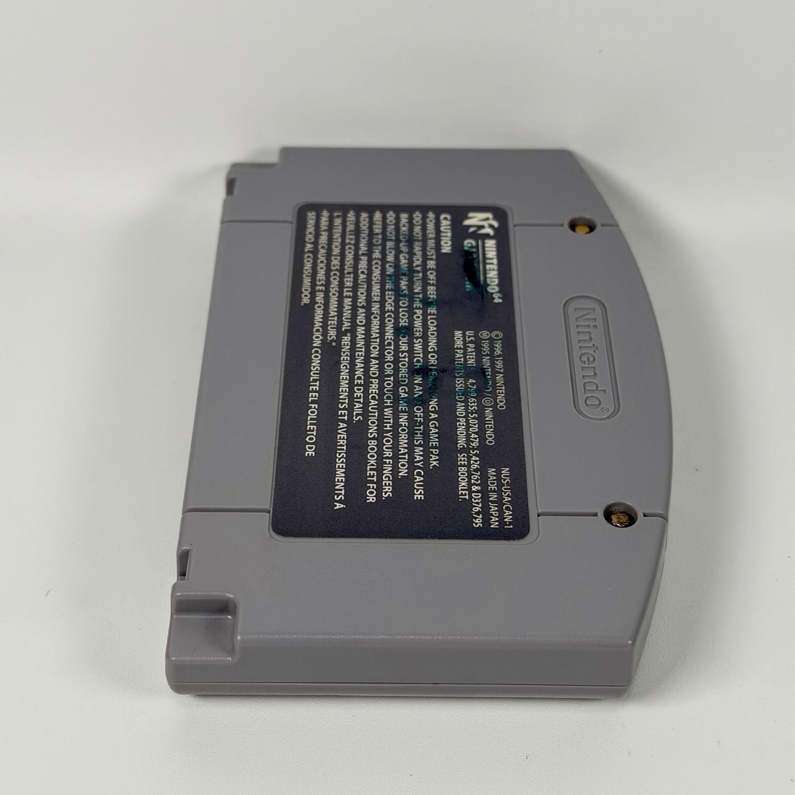 Super Mario 64 Nintendo 64 N64 Authentic W/ Players Guide Offer Flyer GP-NUS-USA