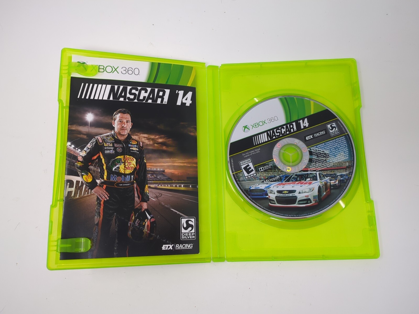 NASCAR 14 (Microsoft Xbox 360, 2014) Complete Tested CIB X360 Car Racing