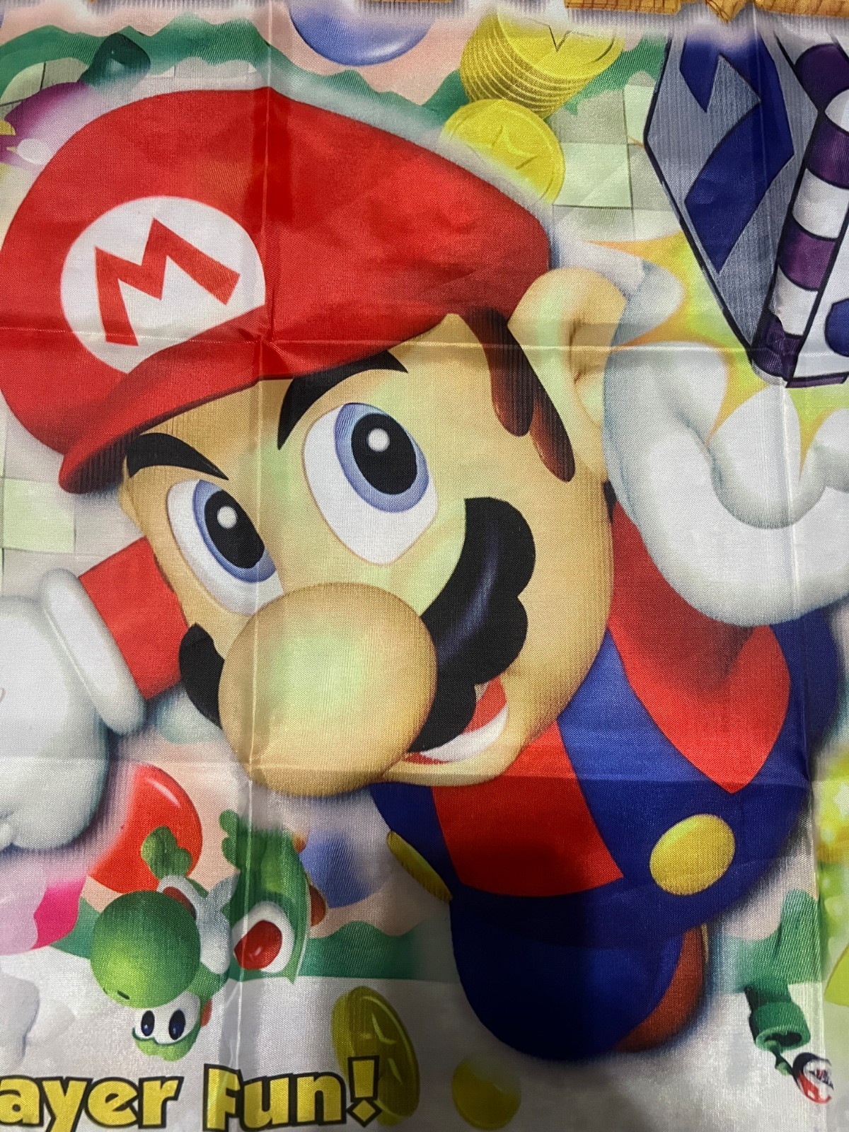 Mario Party 64 Wall Flag Banner Tapestry 2 x 3 Ft, N64