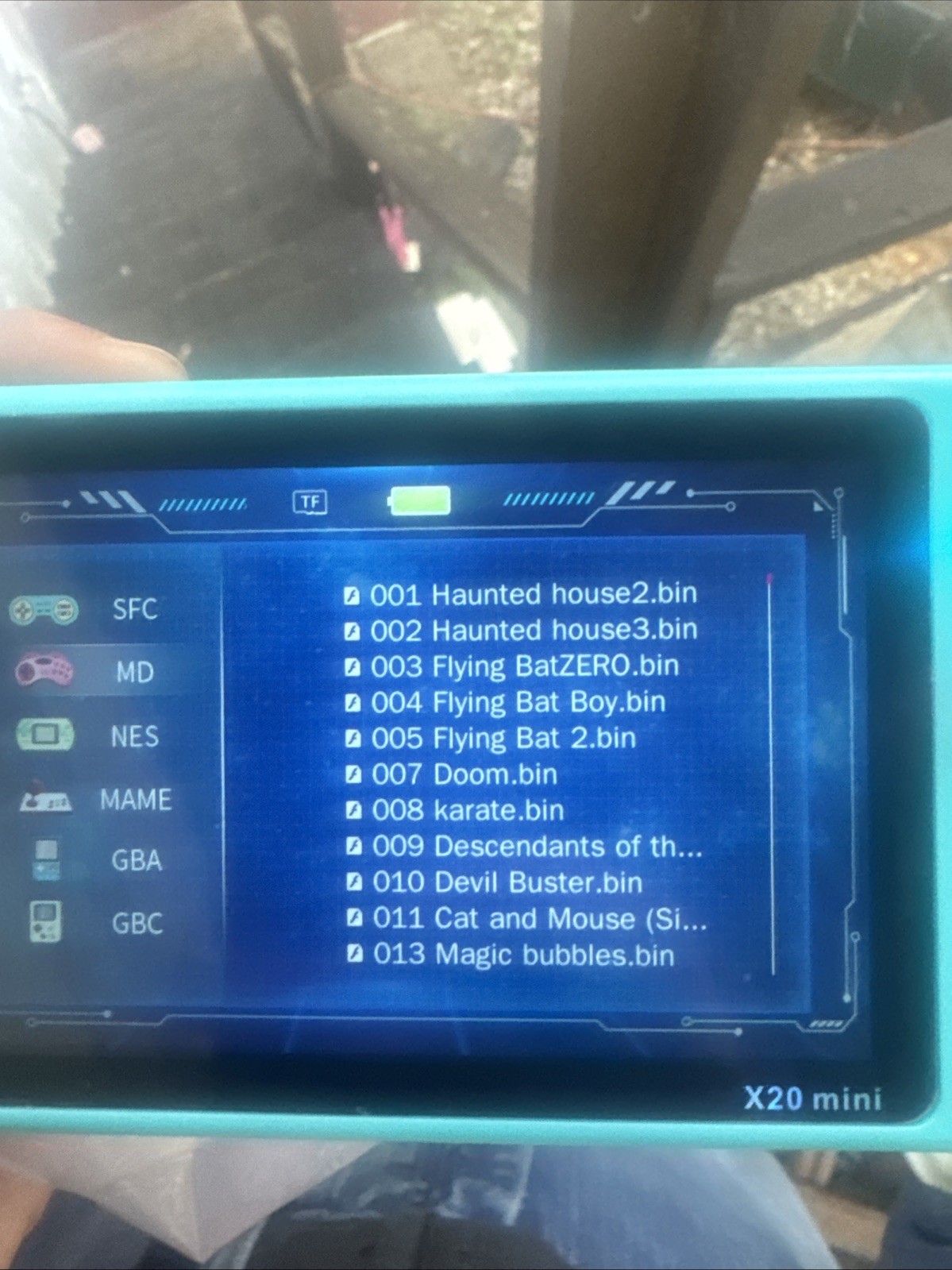 X20 Mini Handheld Game Console 4.3 inch Portable Game Console