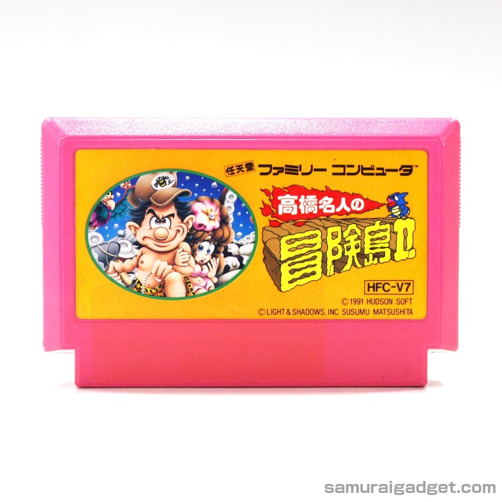 Super Mario USA(Bros. 2) & Adventure Island II 2 Nintendo Famicom/FC [Japan NES]