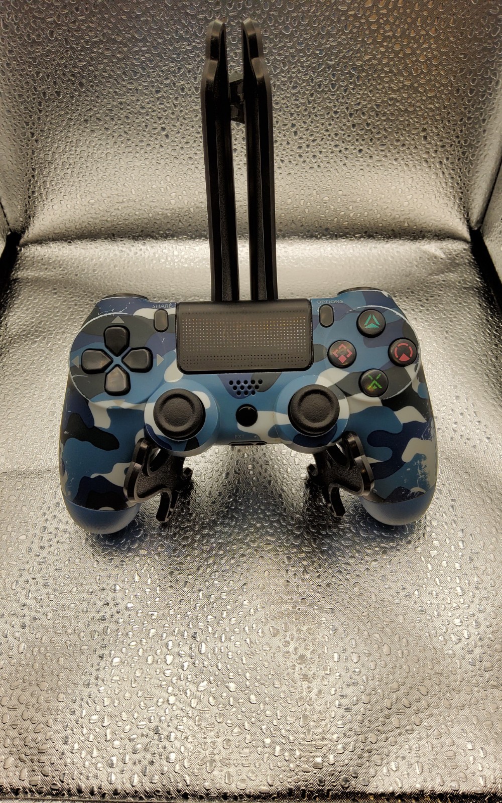Blue/camo Wireless Controller for PS4 Non OEM