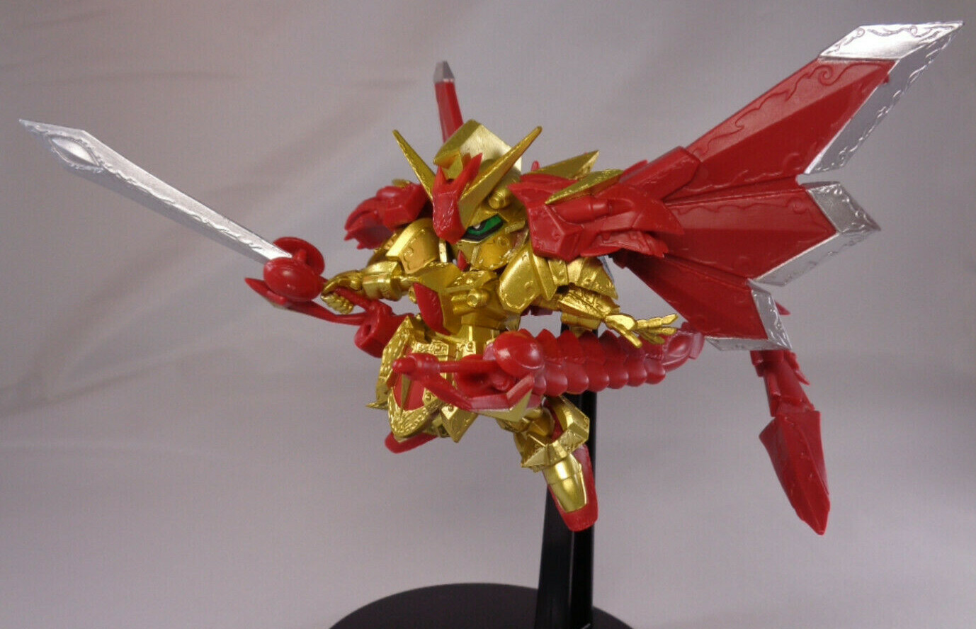 Superior Dragon Knight of Light Figure Bandai Banpresto SD Gundam Kougyokubso
