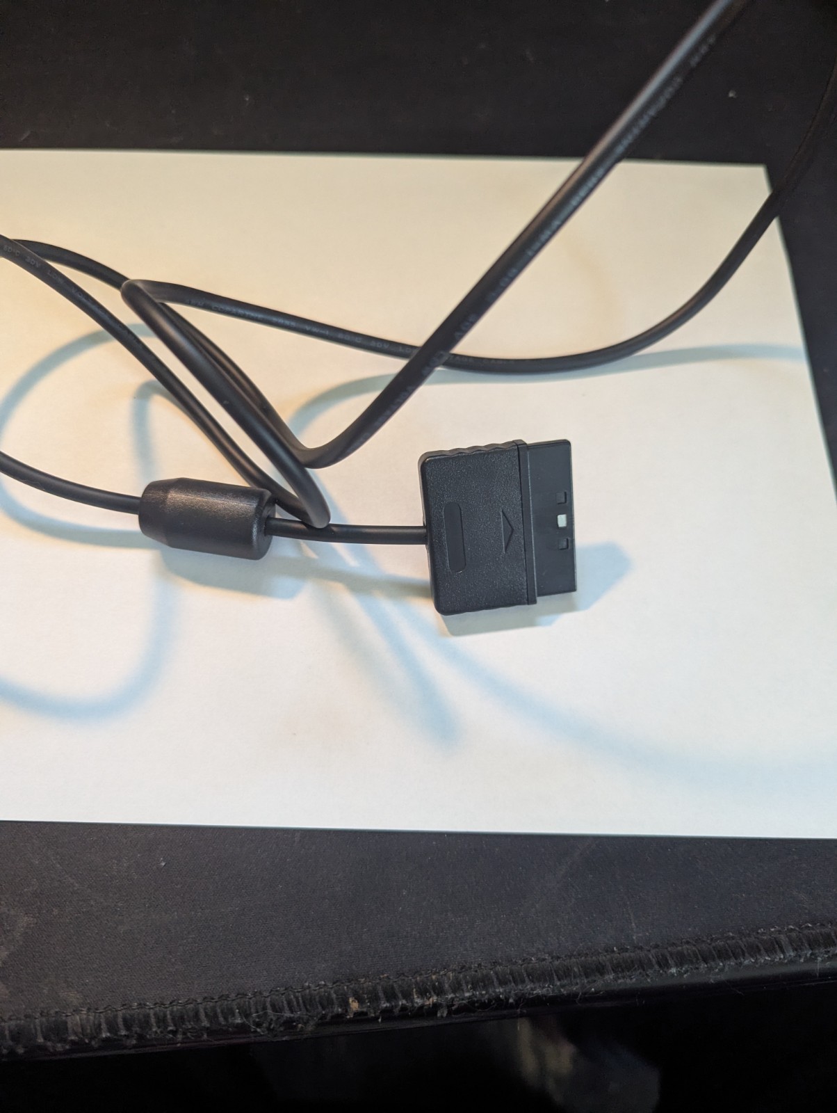 Controller for PlayStation 2 PS2 Wired Black by Voomwa