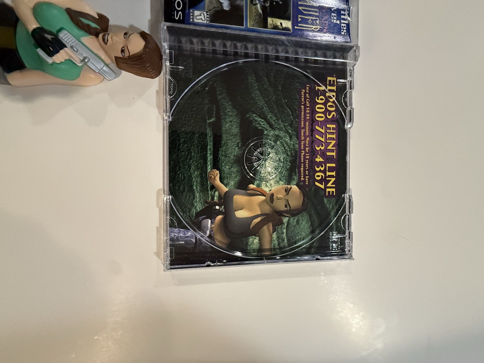 Tomb Raider III PS1 CIB + Rare Lara Croft Collector’s Edition Memory Card Bundle