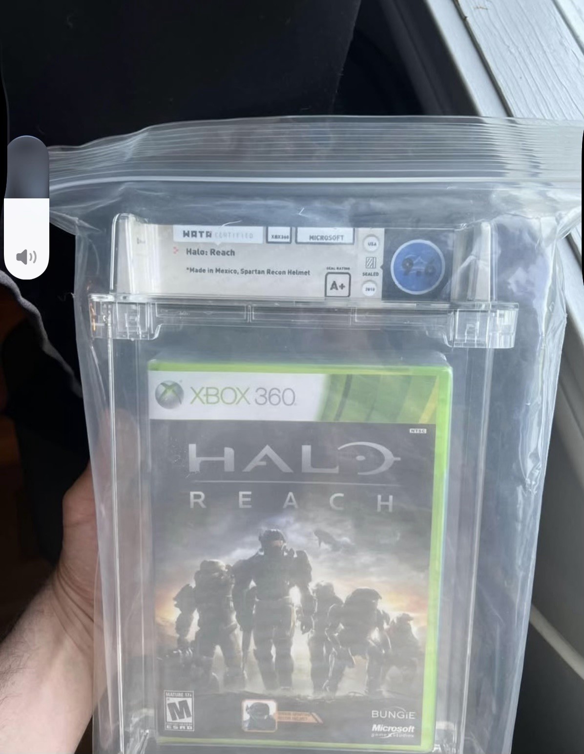 Halo Reach WATA 9.6 A+ First Print Recon Helmet (Xbox 360) [Made In Mexico]