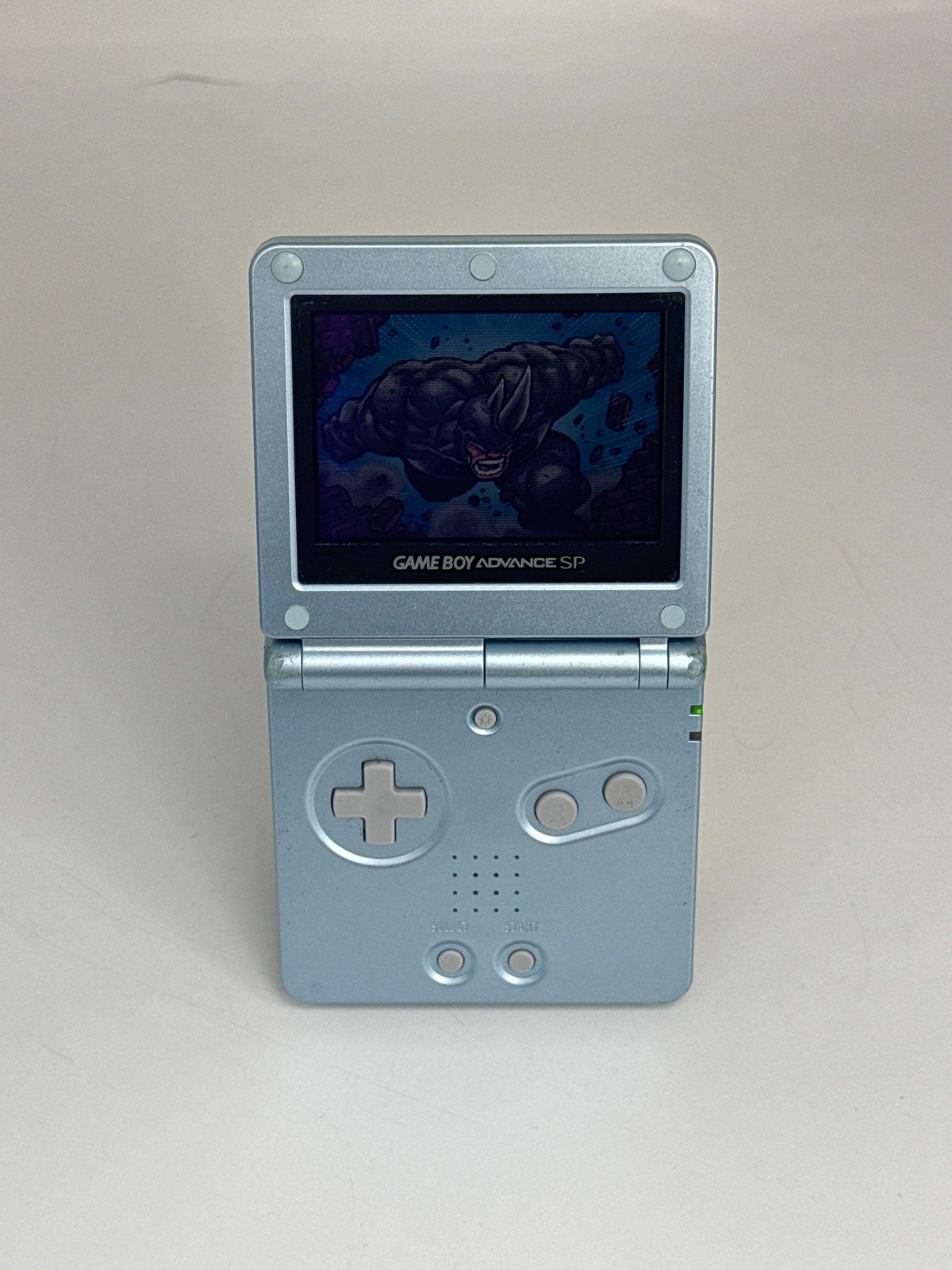 Nintendo Game Boy Advance SP AGS-001 Blue Console #649 w/ Charger