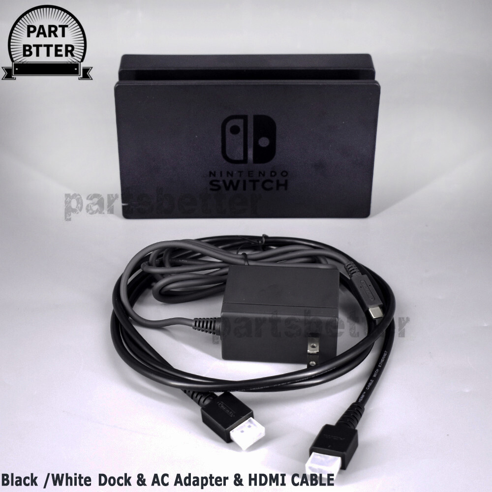 For Nintendo Switch Charging Dock Stations /AC Adapter Power Cable HDMI CABLE TV