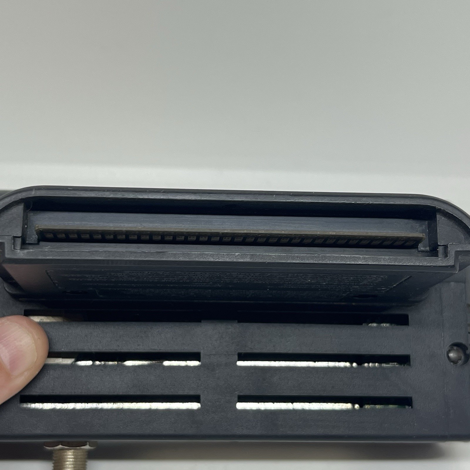 SEGA Channel Adapter Black External Attachment Sega Genesis Console (untested)