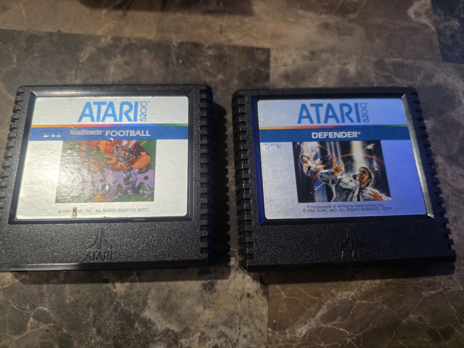 Atari 5200 Console w/ OEM power supply,switch+11 games +New controller Internals