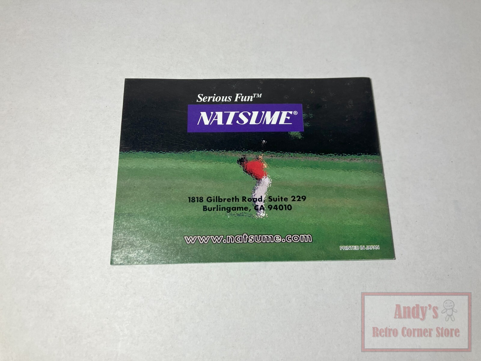 Hole in One Golf – Nintendo Gameboy Color (GBC) – Complete CIB