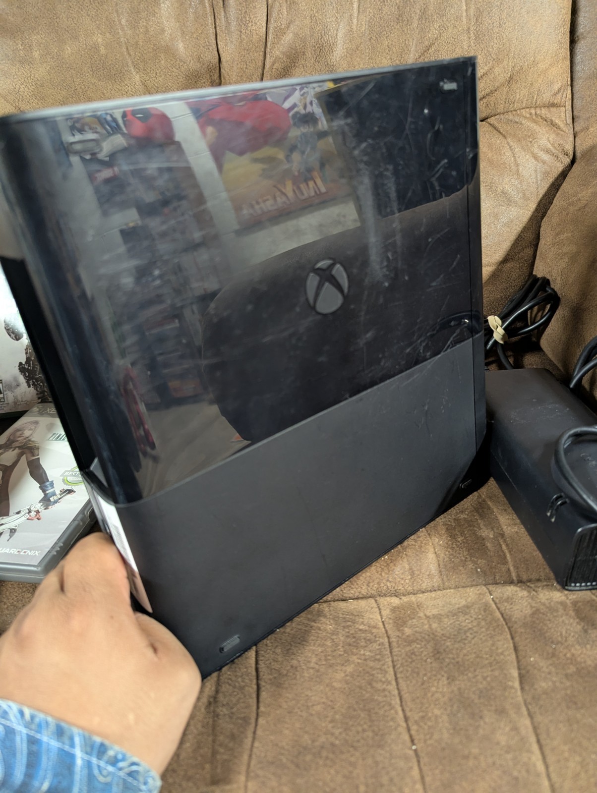 Microsoft Xbox 360 E 250GB Console Cables Bundle Games Tested