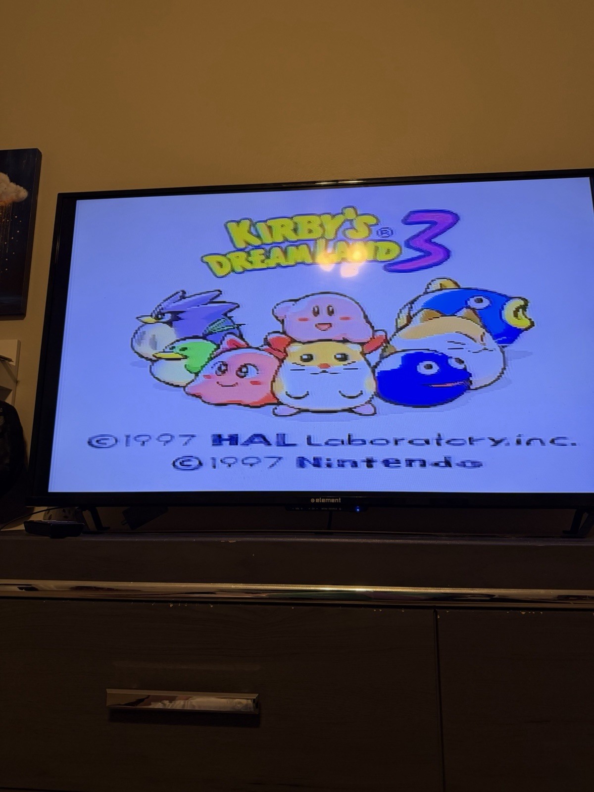 Kirby’s Dream Land 3 Nintendo SNES – Game Only – Tested, Works, Mint