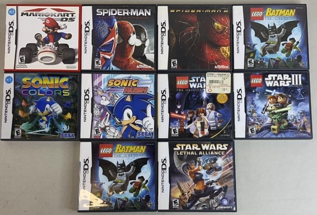 Nintendo DS Cover Art with Booklet and Case Replacement ONLY